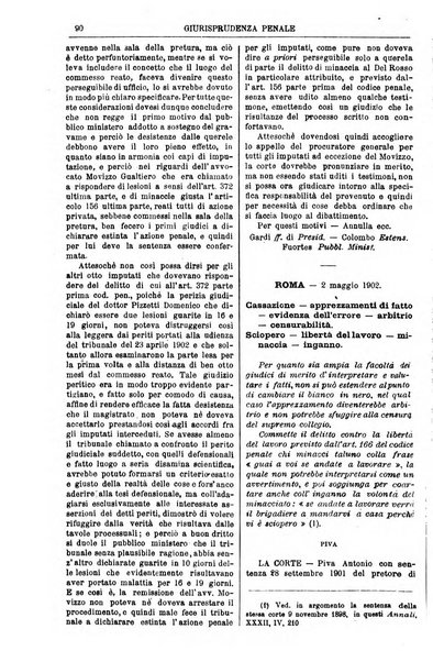 Annali della giurisprudenza italiana raccolta generale delle decisioni delle Corti di cassazione e d'appello in materia civile, criminale, commerciale, di diritto pubblico e amministrativo, e di procedura civile e penale