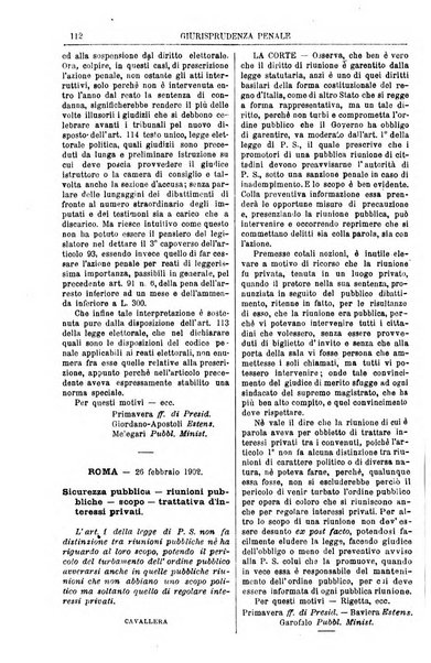 Annali della giurisprudenza italiana raccolta generale delle decisioni delle Corti di cassazione e d'appello in materia civile, criminale, commerciale, di diritto pubblico e amministrativo, e di procedura civile e penale