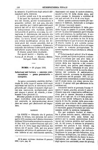 Annali della giurisprudenza italiana raccolta generale delle decisioni delle Corti di cassazione e d'appello in materia civile, criminale, commerciale, di diritto pubblico e amministrativo, e di procedura civile e penale