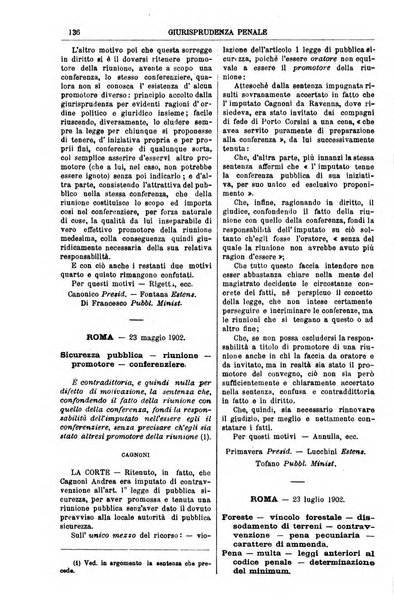 Annali della giurisprudenza italiana raccolta generale delle decisioni delle Corti di cassazione e d'appello in materia civile, criminale, commerciale, di diritto pubblico e amministrativo, e di procedura civile e penale