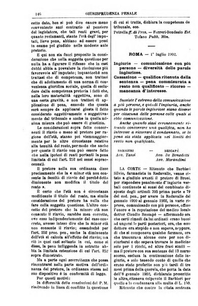 Annali della giurisprudenza italiana raccolta generale delle decisioni delle Corti di cassazione e d'appello in materia civile, criminale, commerciale, di diritto pubblico e amministrativo, e di procedura civile e penale