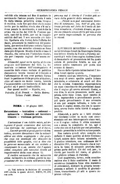 Annali della giurisprudenza italiana raccolta generale delle decisioni delle Corti di cassazione e d'appello in materia civile, criminale, commerciale, di diritto pubblico e amministrativo, e di procedura civile e penale