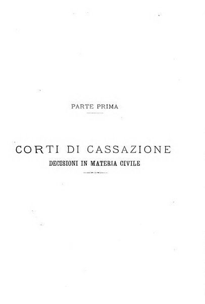 Annali della giurisprudenza italiana raccolta generale delle decisioni delle Corti di cassazione e d'appello in materia civile, criminale, commerciale, di diritto pubblico e amministrativo, e di procedura civile e penale