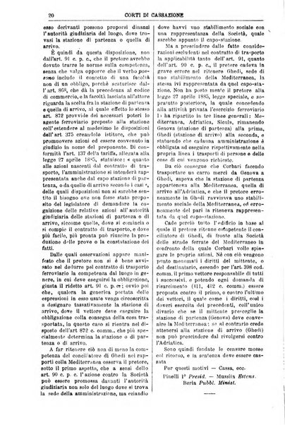 Annali della giurisprudenza italiana raccolta generale delle decisioni delle Corti di cassazione e d'appello in materia civile, criminale, commerciale, di diritto pubblico e amministrativo, e di procedura civile e penale