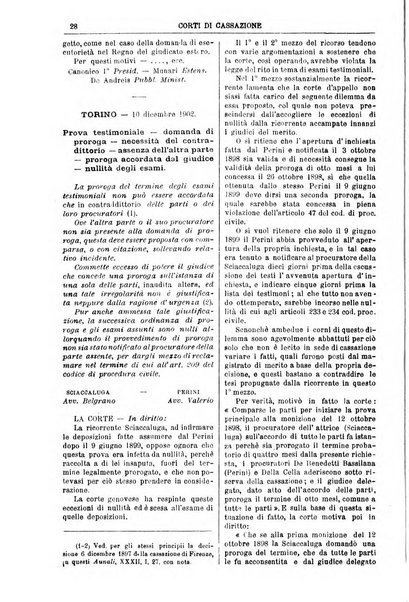 Annali della giurisprudenza italiana raccolta generale delle decisioni delle Corti di cassazione e d'appello in materia civile, criminale, commerciale, di diritto pubblico e amministrativo, e di procedura civile e penale