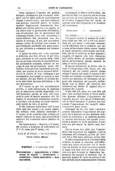 Annali della giurisprudenza italiana raccolta generale delle decisioni delle Corti di cassazione e d'appello in materia civile, criminale, commerciale, di diritto pubblico e amministrativo, e di procedura civile e penale