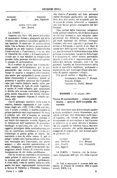 Annali della giurisprudenza italiana raccolta generale delle decisioni delle Corti di cassazione e d'appello in materia civile, criminale, commerciale, di diritto pubblico e amministrativo, e di procedura civile e penale