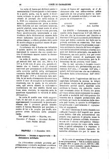 Annali della giurisprudenza italiana raccolta generale delle decisioni delle Corti di cassazione e d'appello in materia civile, criminale, commerciale, di diritto pubblico e amministrativo, e di procedura civile e penale