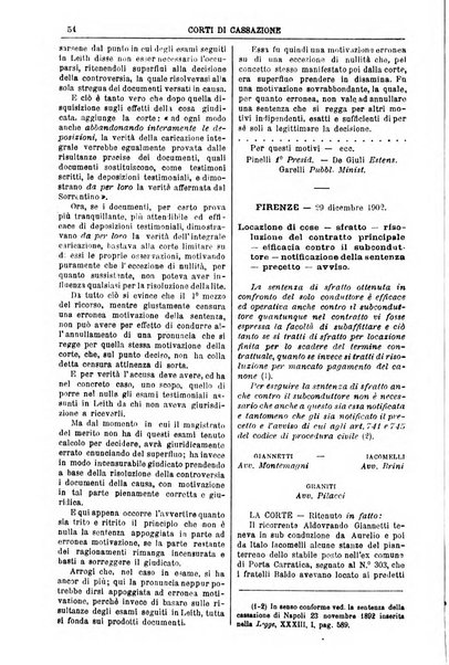 Annali della giurisprudenza italiana raccolta generale delle decisioni delle Corti di cassazione e d'appello in materia civile, criminale, commerciale, di diritto pubblico e amministrativo, e di procedura civile e penale