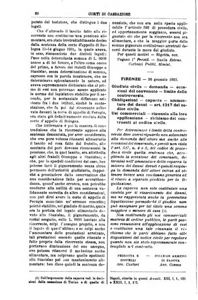 Annali della giurisprudenza italiana raccolta generale delle decisioni delle Corti di cassazione e d'appello in materia civile, criminale, commerciale, di diritto pubblico e amministrativo, e di procedura civile e penale