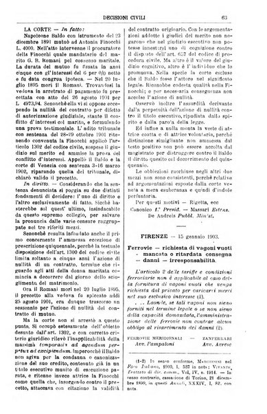 Annali della giurisprudenza italiana raccolta generale delle decisioni delle Corti di cassazione e d'appello in materia civile, criminale, commerciale, di diritto pubblico e amministrativo, e di procedura civile e penale