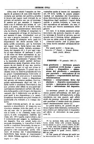 Annali della giurisprudenza italiana raccolta generale delle decisioni delle Corti di cassazione e d'appello in materia civile, criminale, commerciale, di diritto pubblico e amministrativo, e di procedura civile e penale