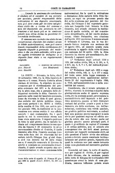 Annali della giurisprudenza italiana raccolta generale delle decisioni delle Corti di cassazione e d'appello in materia civile, criminale, commerciale, di diritto pubblico e amministrativo, e di procedura civile e penale