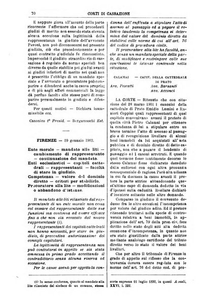 Annali della giurisprudenza italiana raccolta generale delle decisioni delle Corti di cassazione e d'appello in materia civile, criminale, commerciale, di diritto pubblico e amministrativo, e di procedura civile e penale