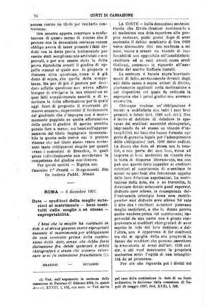 Annali della giurisprudenza italiana raccolta generale delle decisioni delle Corti di cassazione e d'appello in materia civile, criminale, commerciale, di diritto pubblico e amministrativo, e di procedura civile e penale