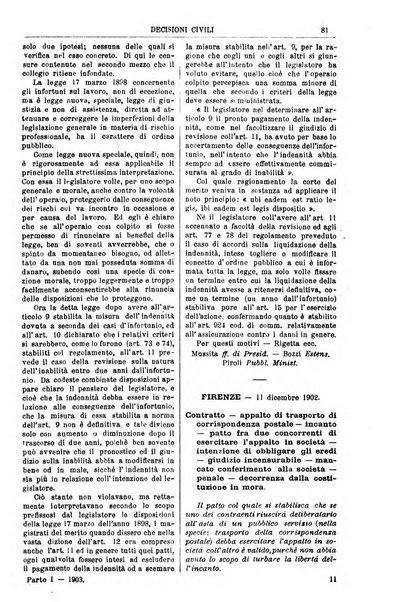 Annali della giurisprudenza italiana raccolta generale delle decisioni delle Corti di cassazione e d'appello in materia civile, criminale, commerciale, di diritto pubblico e amministrativo, e di procedura civile e penale