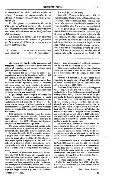 Annali della giurisprudenza italiana raccolta generale delle decisioni delle Corti di cassazione e d'appello in materia civile, criminale, commerciale, di diritto pubblico e amministrativo, e di procedura civile e penale