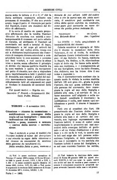 Annali della giurisprudenza italiana raccolta generale delle decisioni delle Corti di cassazione e d'appello in materia civile, criminale, commerciale, di diritto pubblico e amministrativo, e di procedura civile e penale