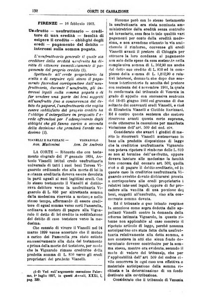 Annali della giurisprudenza italiana raccolta generale delle decisioni delle Corti di cassazione e d'appello in materia civile, criminale, commerciale, di diritto pubblico e amministrativo, e di procedura civile e penale