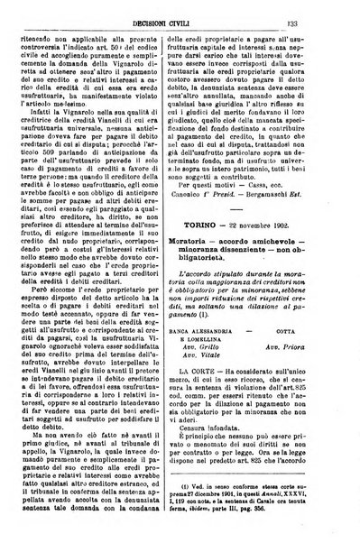 Annali della giurisprudenza italiana raccolta generale delle decisioni delle Corti di cassazione e d'appello in materia civile, criminale, commerciale, di diritto pubblico e amministrativo, e di procedura civile e penale