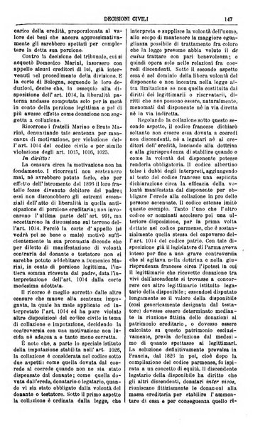 Annali della giurisprudenza italiana raccolta generale delle decisioni delle Corti di cassazione e d'appello in materia civile, criminale, commerciale, di diritto pubblico e amministrativo, e di procedura civile e penale