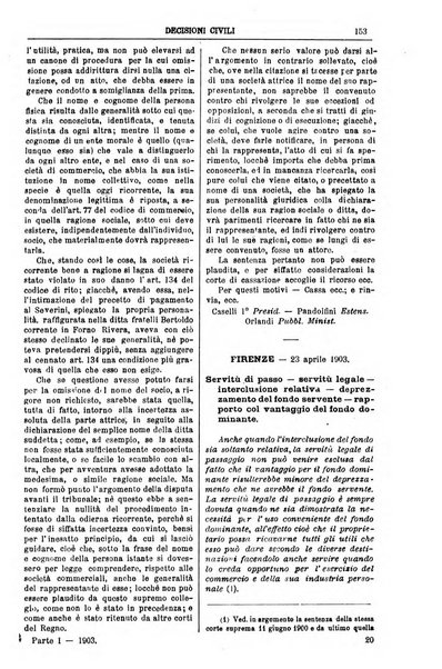 Annali della giurisprudenza italiana raccolta generale delle decisioni delle Corti di cassazione e d'appello in materia civile, criminale, commerciale, di diritto pubblico e amministrativo, e di procedura civile e penale