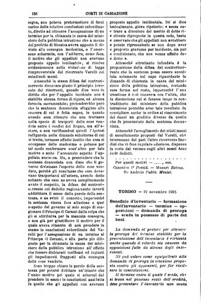 Annali della giurisprudenza italiana raccolta generale delle decisioni delle Corti di cassazione e d'appello in materia civile, criminale, commerciale, di diritto pubblico e amministrativo, e di procedura civile e penale