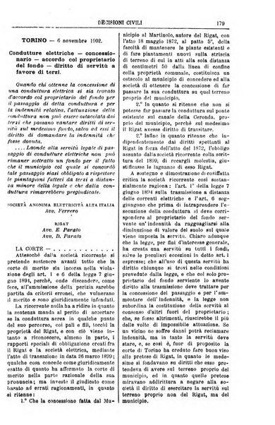 Annali della giurisprudenza italiana raccolta generale delle decisioni delle Corti di cassazione e d'appello in materia civile, criminale, commerciale, di diritto pubblico e amministrativo, e di procedura civile e penale