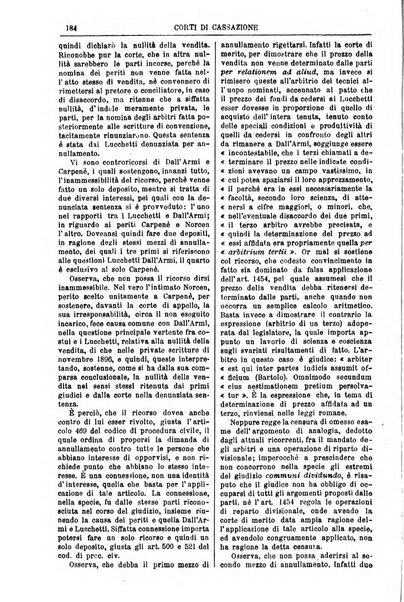 Annali della giurisprudenza italiana raccolta generale delle decisioni delle Corti di cassazione e d'appello in materia civile, criminale, commerciale, di diritto pubblico e amministrativo, e di procedura civile e penale