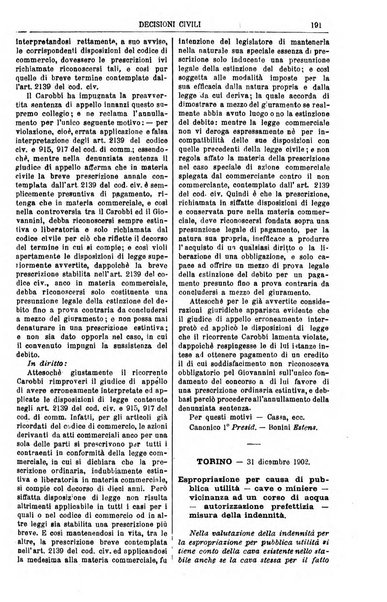 Annali della giurisprudenza italiana raccolta generale delle decisioni delle Corti di cassazione e d'appello in materia civile, criminale, commerciale, di diritto pubblico e amministrativo, e di procedura civile e penale