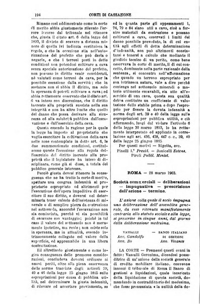 Annali della giurisprudenza italiana raccolta generale delle decisioni delle Corti di cassazione e d'appello in materia civile, criminale, commerciale, di diritto pubblico e amministrativo, e di procedura civile e penale