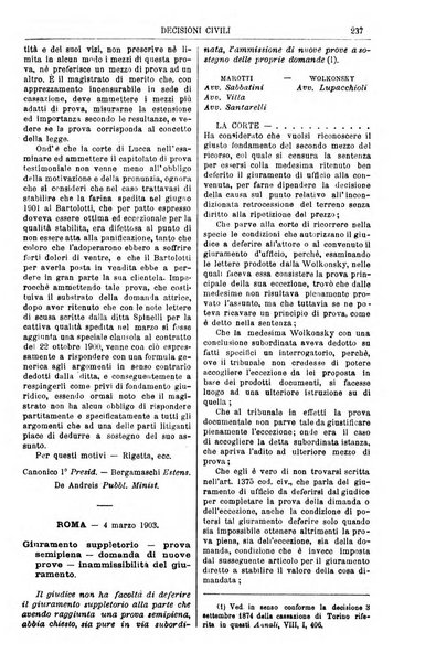 Annali della giurisprudenza italiana raccolta generale delle decisioni delle Corti di cassazione e d'appello in materia civile, criminale, commerciale, di diritto pubblico e amministrativo, e di procedura civile e penale