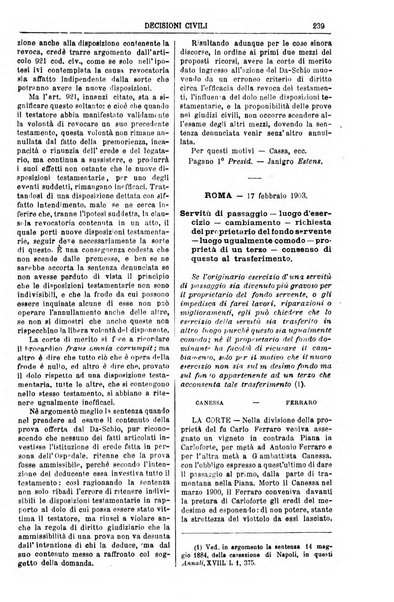 Annali della giurisprudenza italiana raccolta generale delle decisioni delle Corti di cassazione e d'appello in materia civile, criminale, commerciale, di diritto pubblico e amministrativo, e di procedura civile e penale