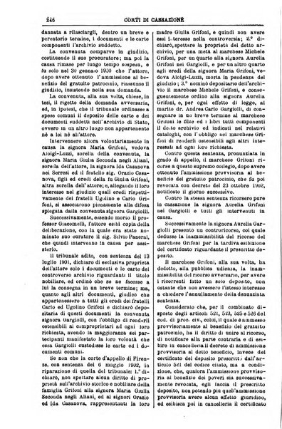 Annali della giurisprudenza italiana raccolta generale delle decisioni delle Corti di cassazione e d'appello in materia civile, criminale, commerciale, di diritto pubblico e amministrativo, e di procedura civile e penale