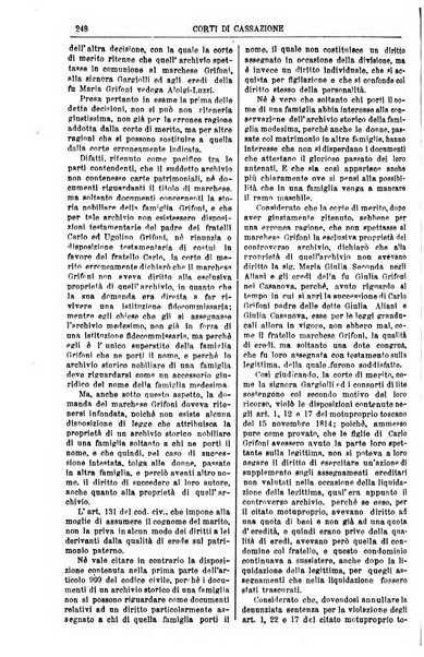 Annali della giurisprudenza italiana raccolta generale delle decisioni delle Corti di cassazione e d'appello in materia civile, criminale, commerciale, di diritto pubblico e amministrativo, e di procedura civile e penale