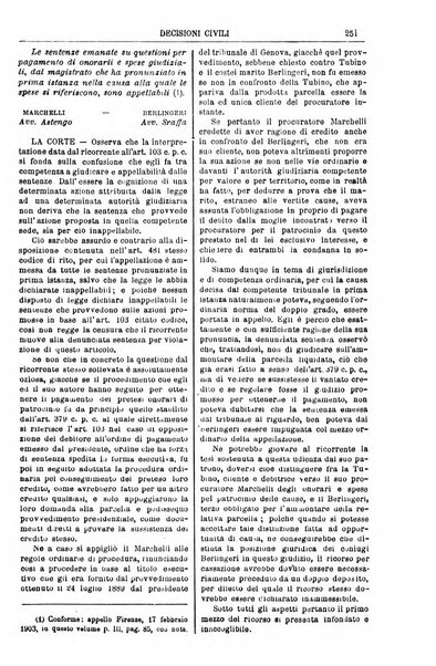 Annali della giurisprudenza italiana raccolta generale delle decisioni delle Corti di cassazione e d'appello in materia civile, criminale, commerciale, di diritto pubblico e amministrativo, e di procedura civile e penale