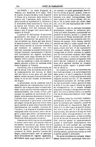 Annali della giurisprudenza italiana raccolta generale delle decisioni delle Corti di cassazione e d'appello in materia civile, criminale, commerciale, di diritto pubblico e amministrativo, e di procedura civile e penale