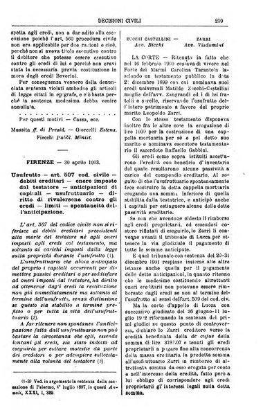 Annali della giurisprudenza italiana raccolta generale delle decisioni delle Corti di cassazione e d'appello in materia civile, criminale, commerciale, di diritto pubblico e amministrativo, e di procedura civile e penale