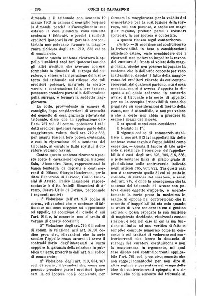 Annali della giurisprudenza italiana raccolta generale delle decisioni delle Corti di cassazione e d'appello in materia civile, criminale, commerciale, di diritto pubblico e amministrativo, e di procedura civile e penale