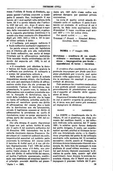 Annali della giurisprudenza italiana raccolta generale delle decisioni delle Corti di cassazione e d'appello in materia civile, criminale, commerciale, di diritto pubblico e amministrativo, e di procedura civile e penale