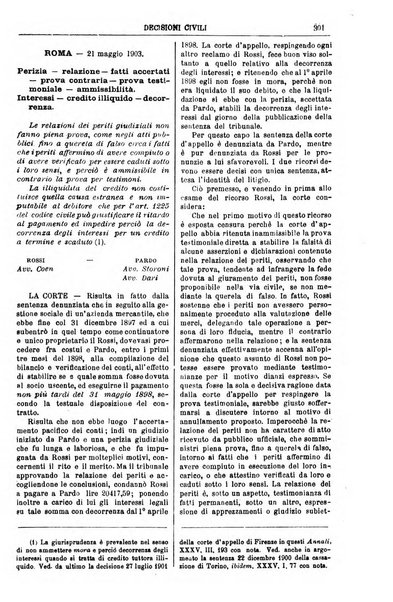 Annali della giurisprudenza italiana raccolta generale delle decisioni delle Corti di cassazione e d'appello in materia civile, criminale, commerciale, di diritto pubblico e amministrativo, e di procedura civile e penale