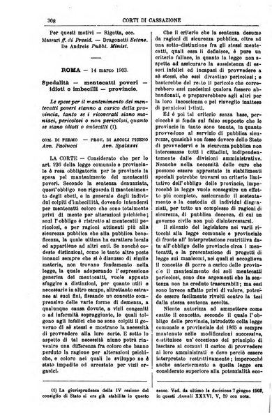 Annali della giurisprudenza italiana raccolta generale delle decisioni delle Corti di cassazione e d'appello in materia civile, criminale, commerciale, di diritto pubblico e amministrativo, e di procedura civile e penale