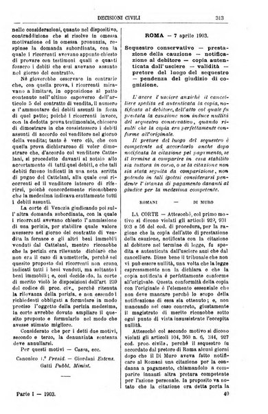 Annali della giurisprudenza italiana raccolta generale delle decisioni delle Corti di cassazione e d'appello in materia civile, criminale, commerciale, di diritto pubblico e amministrativo, e di procedura civile e penale