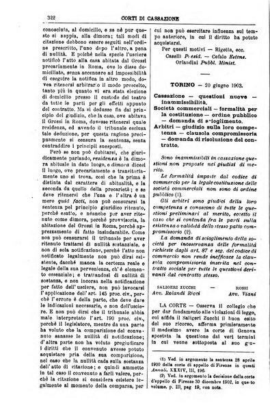 Annali della giurisprudenza italiana raccolta generale delle decisioni delle Corti di cassazione e d'appello in materia civile, criminale, commerciale, di diritto pubblico e amministrativo, e di procedura civile e penale