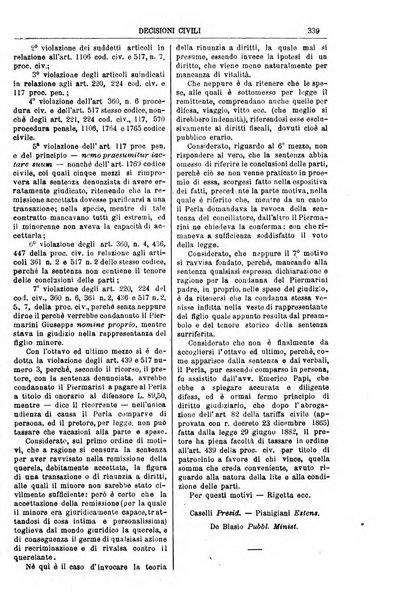 Annali della giurisprudenza italiana raccolta generale delle decisioni delle Corti di cassazione e d'appello in materia civile, criminale, commerciale, di diritto pubblico e amministrativo, e di procedura civile e penale