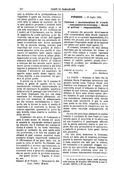 Annali della giurisprudenza italiana raccolta generale delle decisioni delle Corti di cassazione e d'appello in materia civile, criminale, commerciale, di diritto pubblico e amministrativo, e di procedura civile e penale