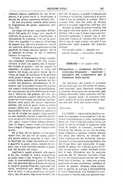 Annali della giurisprudenza italiana raccolta generale delle decisioni delle Corti di cassazione e d'appello in materia civile, criminale, commerciale, di diritto pubblico e amministrativo, e di procedura civile e penale