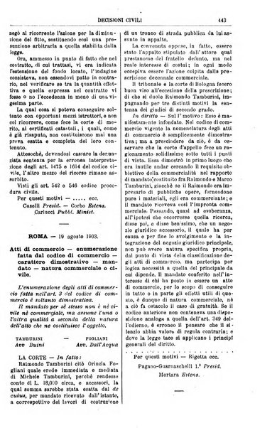 Annali della giurisprudenza italiana raccolta generale delle decisioni delle Corti di cassazione e d'appello in materia civile, criminale, commerciale, di diritto pubblico e amministrativo, e di procedura civile e penale