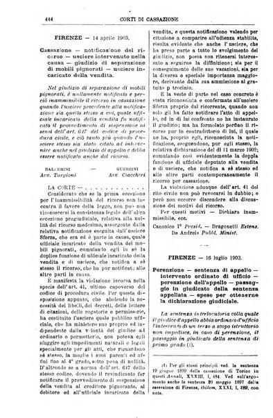 Annali della giurisprudenza italiana raccolta generale delle decisioni delle Corti di cassazione e d'appello in materia civile, criminale, commerciale, di diritto pubblico e amministrativo, e di procedura civile e penale