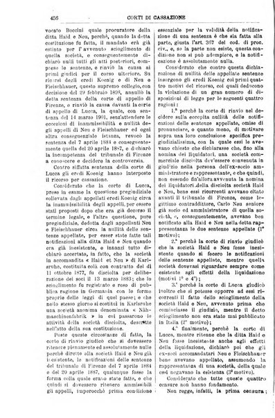 Annali della giurisprudenza italiana raccolta generale delle decisioni delle Corti di cassazione e d'appello in materia civile, criminale, commerciale, di diritto pubblico e amministrativo, e di procedura civile e penale